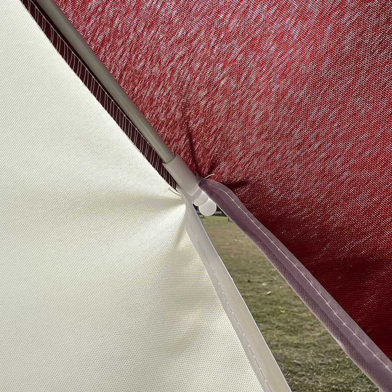 Rám z 2M vlákien, ľahký hliníkový hriadeľ, obyčajný slnečník.