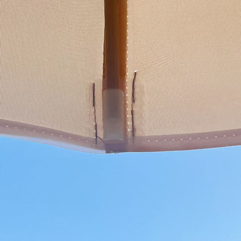 2,8 m ručne kľukatý dáždnik na šírku