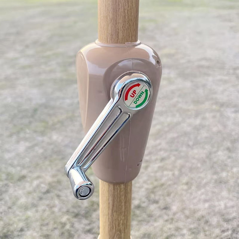 2,8 m ručne kľukatý dáždnik na šírku