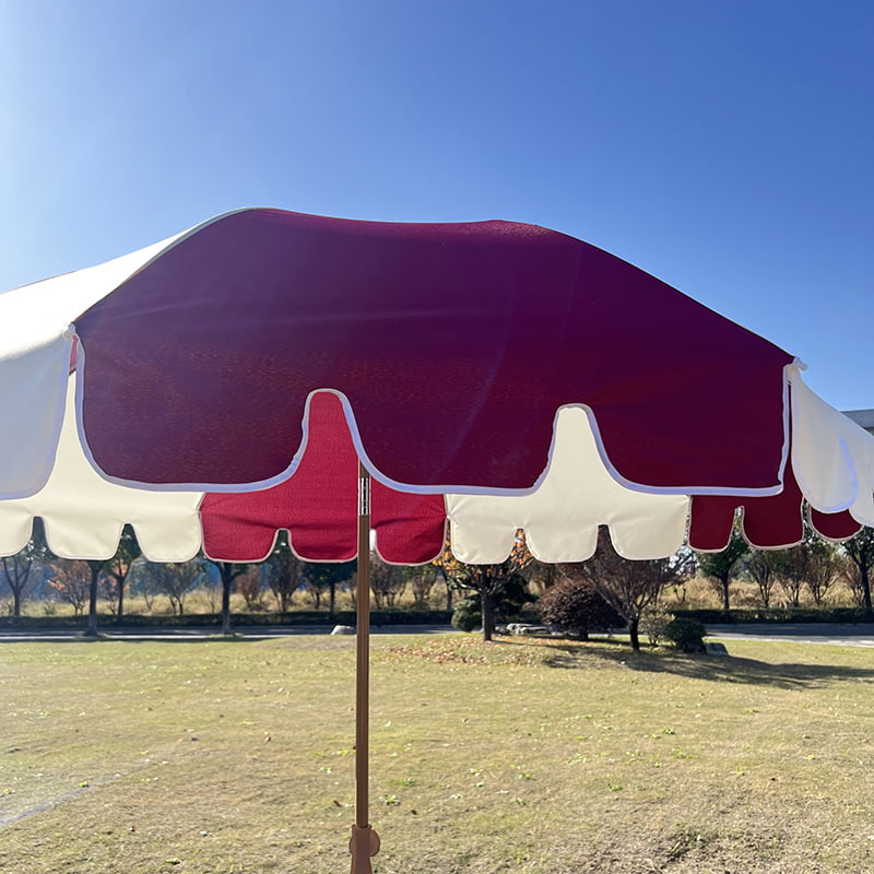 Rám z 2M vlákien, ľahký hliníkový hriadeľ, obyčajný slnečník.