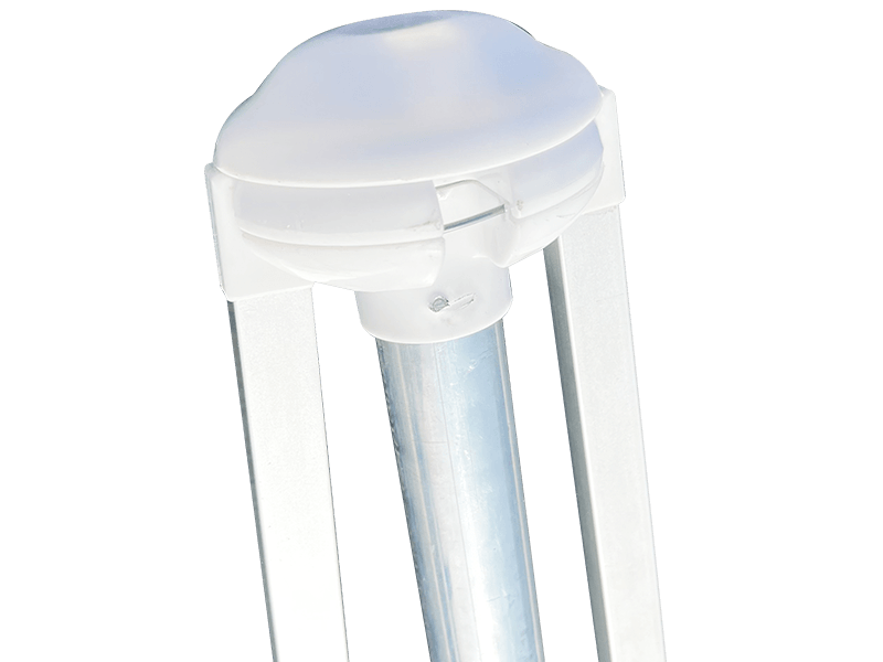 2,8*2,4M 2-rebrovaný dekoratívny plážový slnečník