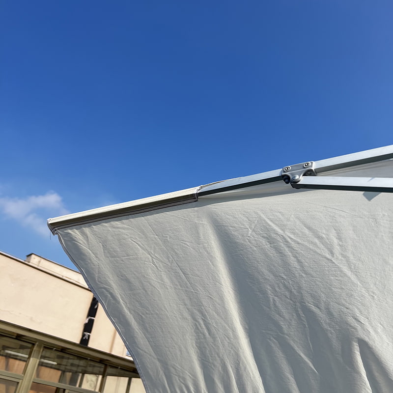 2,8*2,4M 2-rebrovaný dekoratívny plážový slnečník