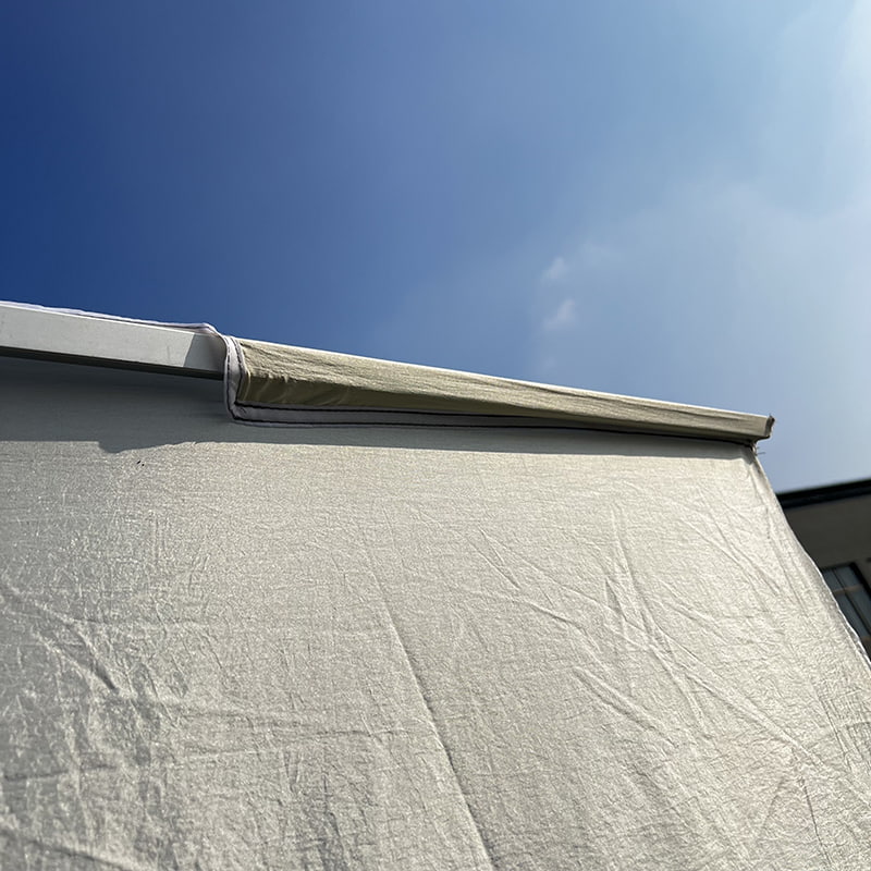 2,8*2,4M 2-rebrovaný dekoratívny plážový slnečník