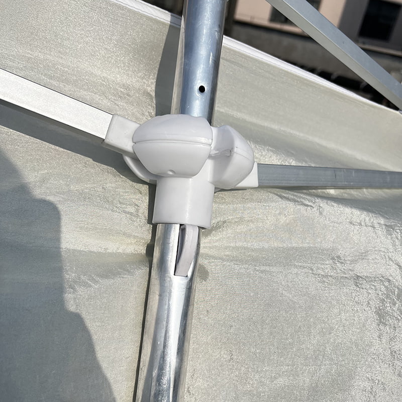 2,8*2,4M 2-rebrovaný dekoratívny plážový slnečník