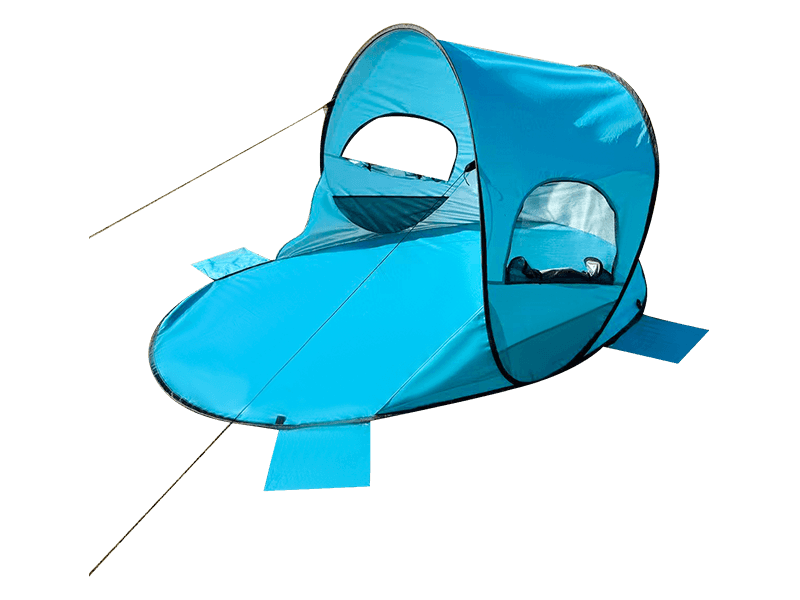 Vonkajší prenosný plážový stan pre viac osôb s rýchlym nastavením