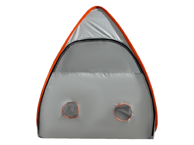 Výsuvný prenosný stan so sprejom a dažďom