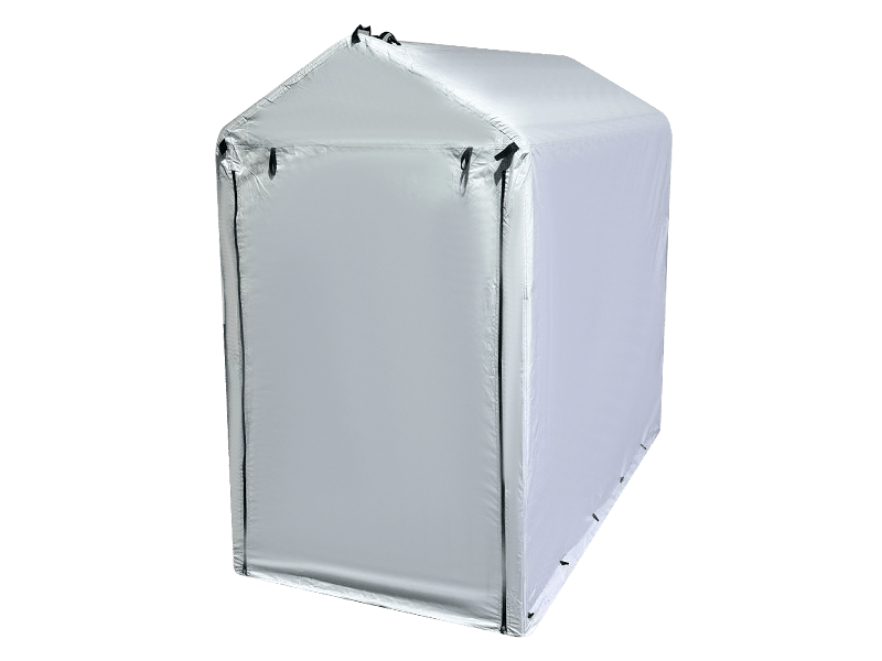 Dažďu a slnku odolný prístrešok / skladovací stan