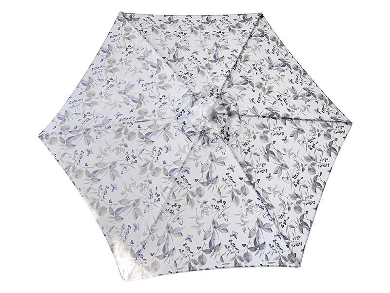 Štvorcový/okrúhly dáždnik namontovaný na strope