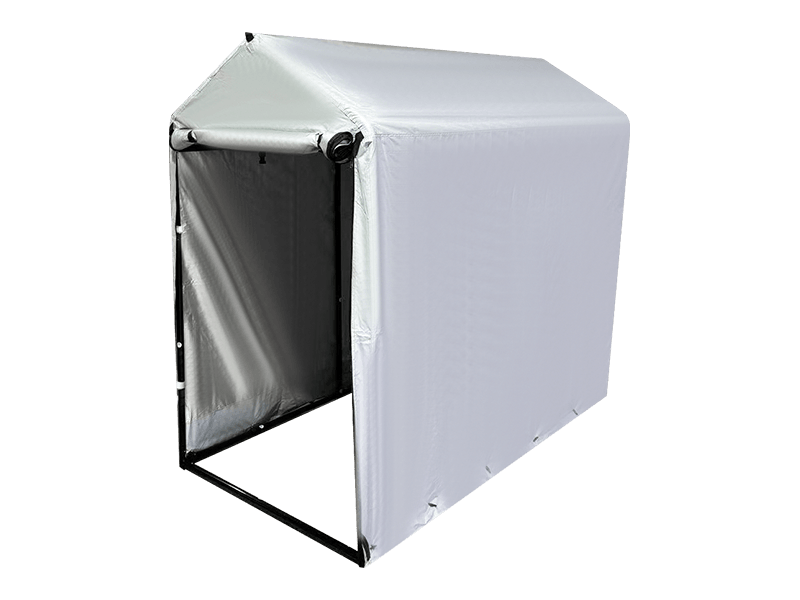 Dažďu a slnku odolný prístrešok / skladovací stan