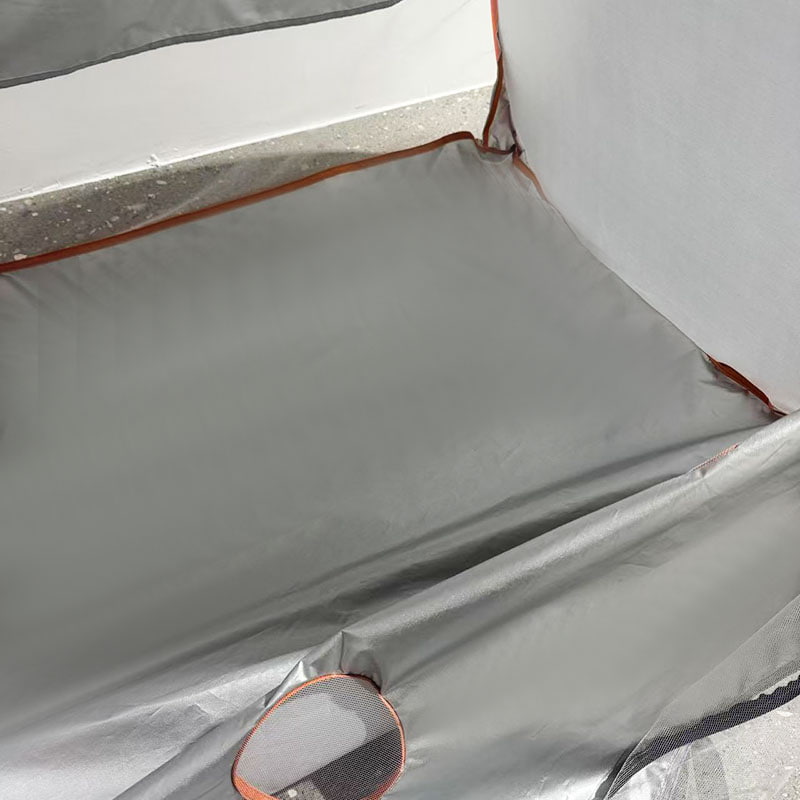 Výsuvný prenosný stan so sprejom a dažďom