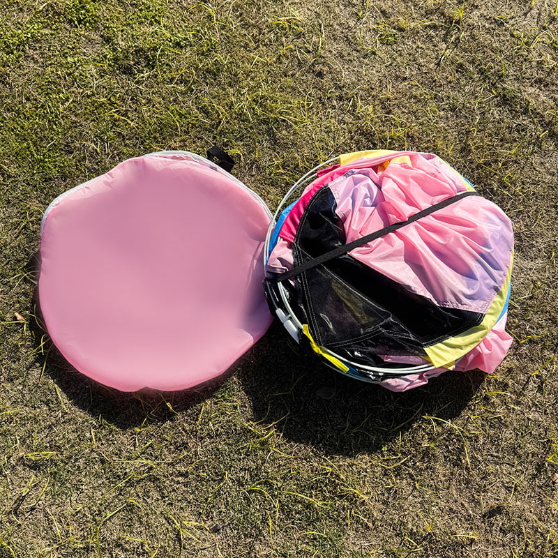 Detský vonkajší farebný skladací stan